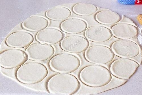 Творожное печенье Уголки. 03