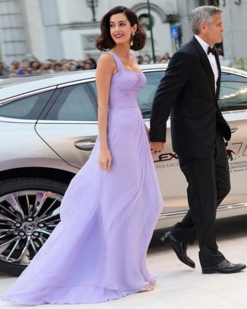 Стильные и утонченные Джордж и Амаль клуни. 03