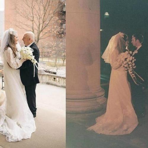 Пожилые супруги повторили свадебную фотосессию спустя 50 лет, напомнив о самом важном в жизни. 01