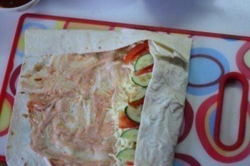 Рецепт шаурмы с курицей. 02