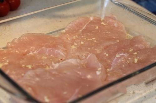 Куриный стейк с овощами. 01 Куриный стейк с овощами. 01