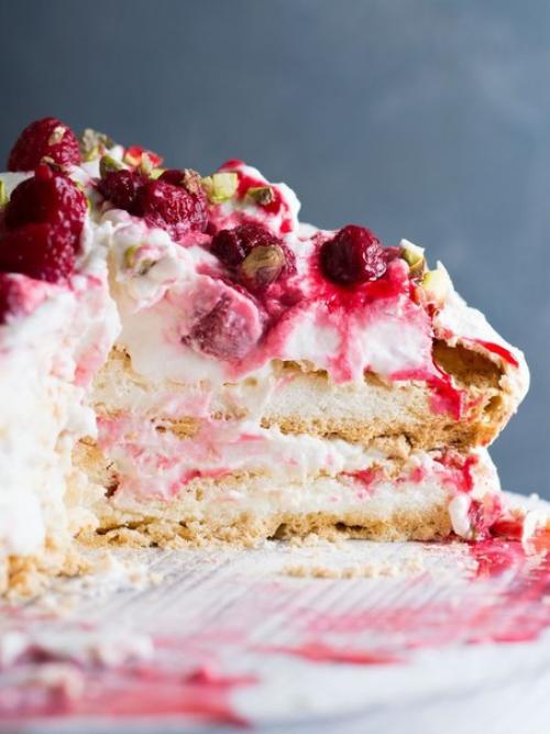 Павлова с малиной. 01 Павлова с малиной. 01