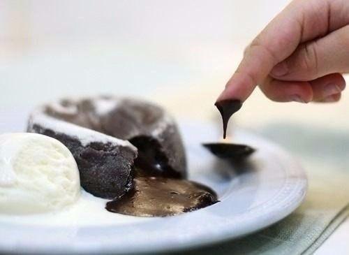 Тающий шоколад (Fondant au Chocolat). 07