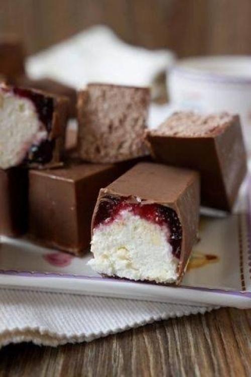 Творожные сырки с джемом по-домашнему. 01