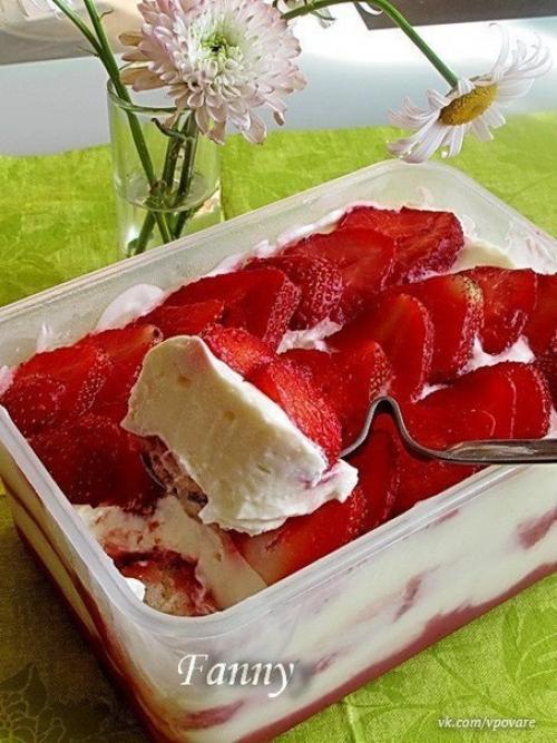 10 десертов с клубникой без выпекания! 05 10 десертов с клубникой без выпекания! 05