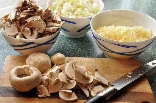 Жульен из шампиньонов. 04 Жульен из шампиньонов. 04