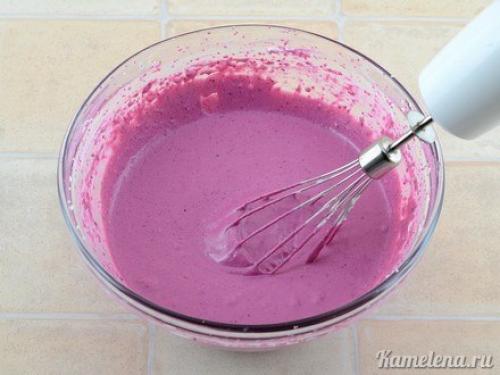 Двухцветный творожный торт (без выпечки). 02 Двухцветный творожный торт (без выпечки). 02