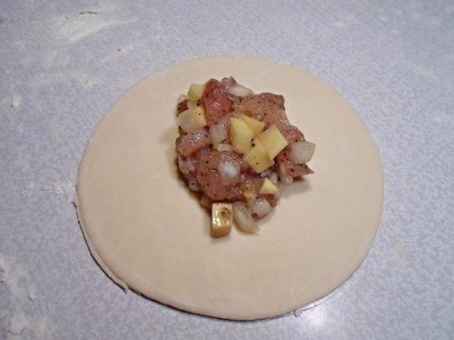 Эчпочмаки: национальное татарское блюдо. 02 Эчпочмаки: национальное татарское блюдо. 02