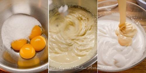 Заварной бисквит - базовые рецепт! 04