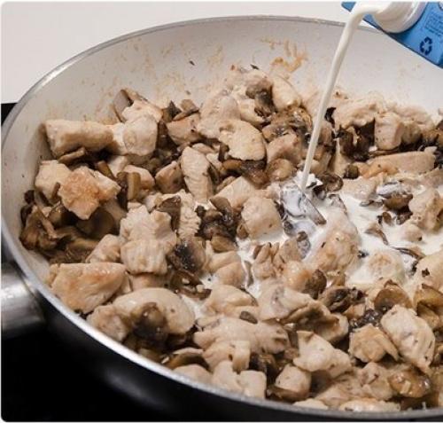 Куриное Филе с грибами в сливочно - сырном соусе. 06 Куриное Филе с грибами в сливочно - сырном соусе. 06