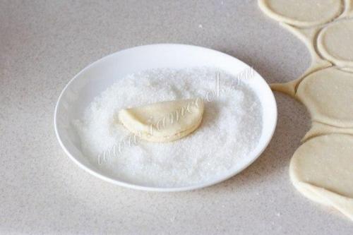 Творожное печенье Уголки. 05