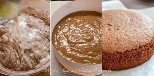 Заварной бисквит - базовые рецепт! 06