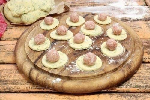 Домашние пельмени с необычным тестом. 07 Домашние пельмени с необычным тестом. 07