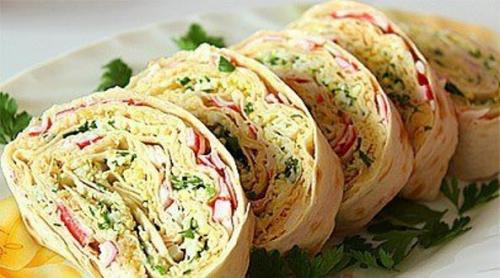 Топ - 20 самых вкусных начинок для рулета из лаваша? 02 Топ - 20 самых вкусных начинок для рулета из лаваша? 02