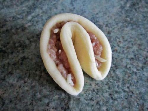 Мясной пирог Хризантема. 03 Мясной пирог Хризантема. 03