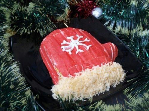 Обязательно сохраните?   Подборка 10 праздничных нарядных салатов: 05