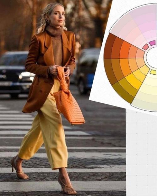 Самые красивые цветовые сочетания аналоговые. 04