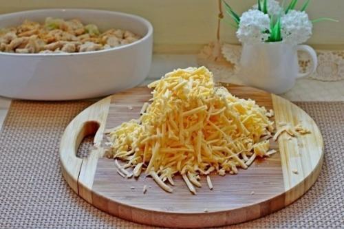 Запеканка из цветной капусты и курицы. 07 Запеканка из цветной капусты и курицы. 07