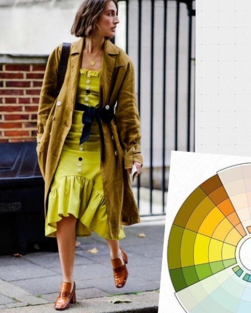 Самые красивые цветовые сочетания аналоговые. 01