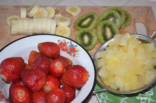 Торт Фруктовое Наслаждение. 01