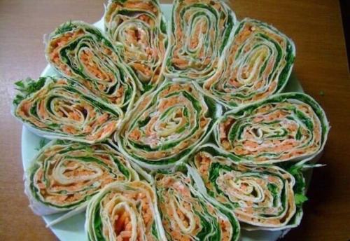 10 рецептов рулетиков из лаваша. 02 10 рецептов рулетиков из лаваша. 02