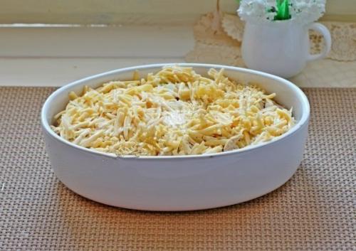 Запеканка из цветной капусты и курицы. 09 Запеканка из цветной капусты и курицы. 09