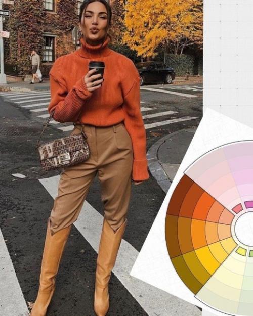 Самые красивые цветовые сочетания аналоговые. 06