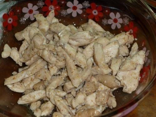 Салат Кармен.  Ингредиенты: 02