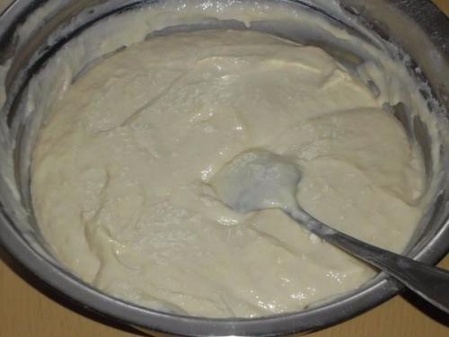 Заливной пирог с зелёным луком и яйцом. 07 Заливной пирог с зелёным луком и яйцом. 07