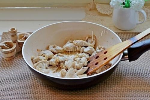 Запеканка из цветной капусты и курицы. 05 Запеканка из цветной капусты и курицы. 05