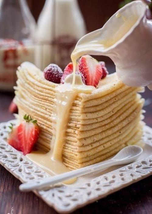 Нежнейшие заварные блинчики! 04