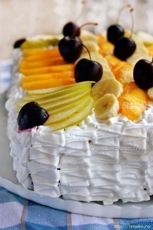 Оригинальный и вкусный торт Тропиканка. 01 Оригинальный и вкусный торт Тропиканка. 01