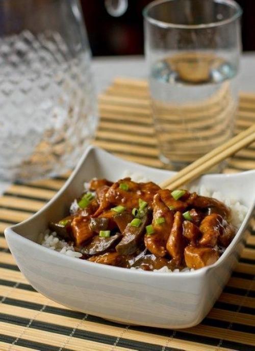 Курица с баклажанами по-китайски. 05 Курица с баклажанами по-китайски. 05