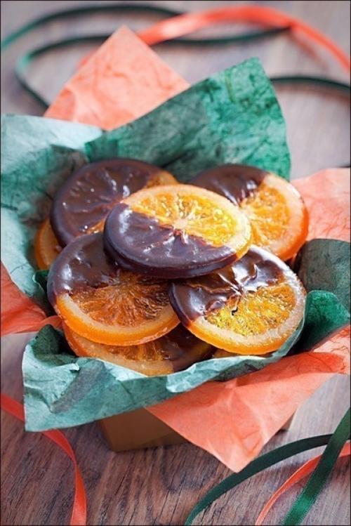 Карамелизованные апельсины в шоколаде. 05 Карамелизованные апельсины в шоколаде. 05