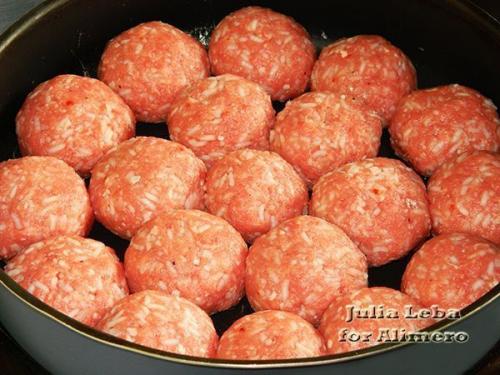 Ёжики в сметанном соусе. 02 Ёжики в сметанном соусе. 02