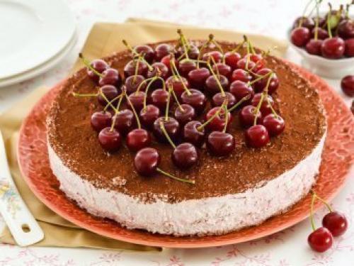 Творожно - ягодный торт (без выпечки. 05 Творожно - ягодный торт (без выпечки. 05