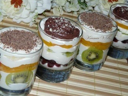 Десерт творожный - просто пальчики оближешь!