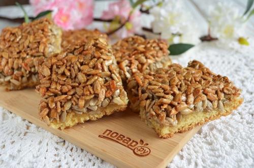 Пирог с семечками подсолнечника. 09 Пирог с семечками подсолнечника. 09