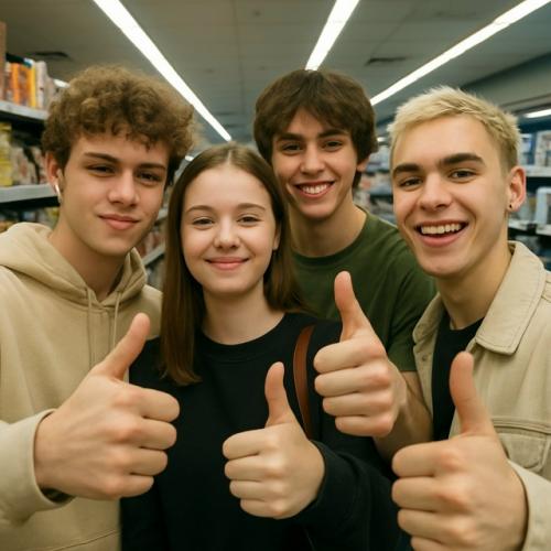 Перекрёсток запускает Службу Поддержки Зумеров: форму сотрудников оформили в мемном стиле, чтобы молодёжь не боялась офлайна. 02