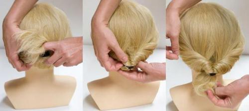 Очень красивая коса из вывернутого хвоста. 02 Очень красивая коса из вывернутого хвоста. 02