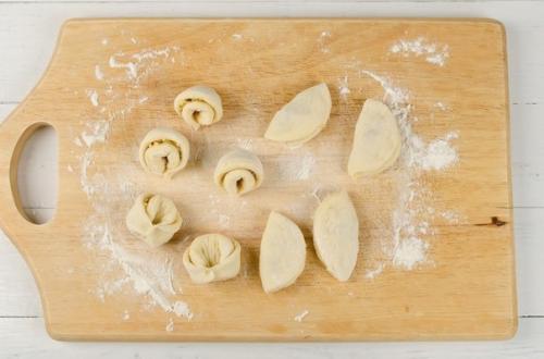 Пирог с мясом Хризантема. 06 Пирог с мясом Хризантема. 06