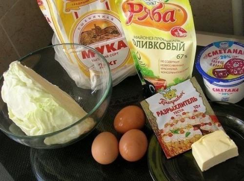 Капустный пирог для ленивых. 01