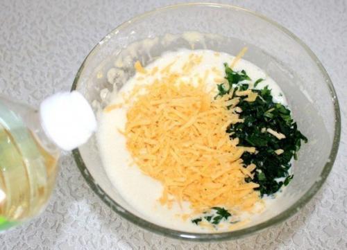 Cырные блинчики с петрушкой. 03 Cырные блинчики с петрушкой. 03