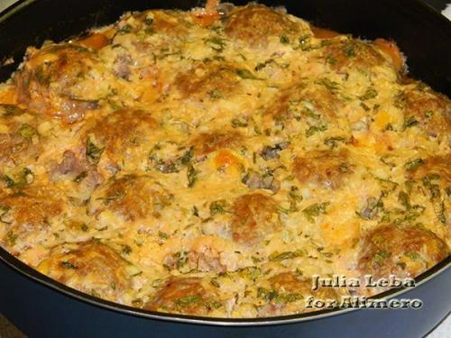 Ёжики в сметанном соусе. 01 Ёжики в сметанном соусе. 01