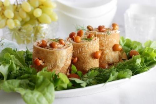 Закуска Блиные Пенечки. Закуска Блиные Пенечки.