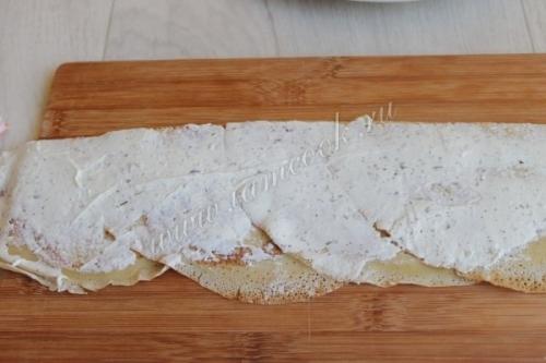 Закуска Блиные Пенечки. 03 Закуска Блиные Пенечки. 03