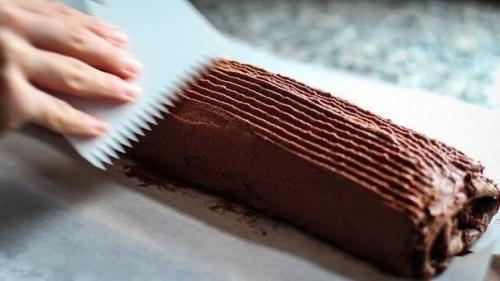 Шоколадно - банановый рулет за 30 минут. 06 Шоколадно - банановый рулет за 30 минут. 06