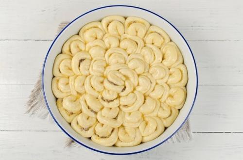 Пирог с мясом Хризантема. 08 Пирог с мясом Хризантема. 08