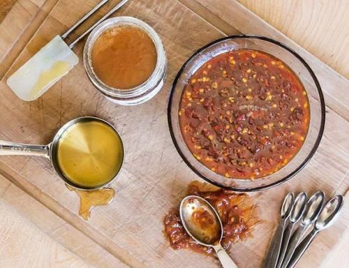 Хрустящая курочка с острым медовым соусом. 02 Хрустящая курочка с острым медовым соусом. 02