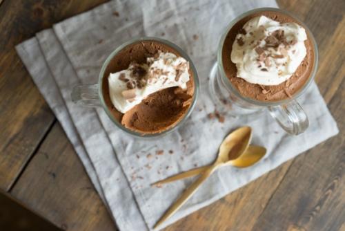 Очень быстрый шоколадный мусс. 08